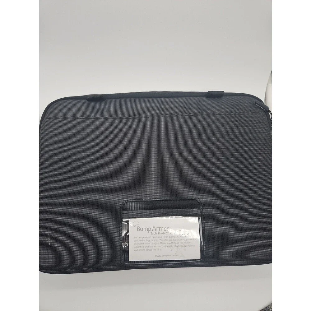 BUMP ARMOR Metro Deluxe 13” Notebook Bag, Tablet‎ Padded Carry Case with Strap